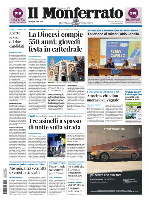 Il Monferrato - Edizione 29 del 16/04/2024
